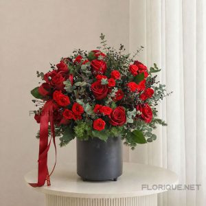 باکس گل رز قرمز جسیکا