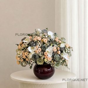 باکس گل شیشه ای لوکس تیسا