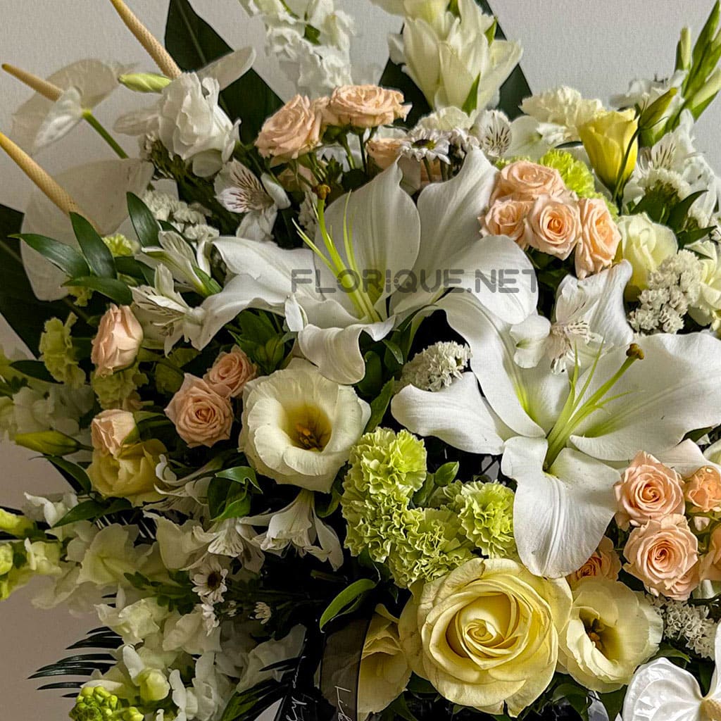 گل های استند گل ترحیم دزیره